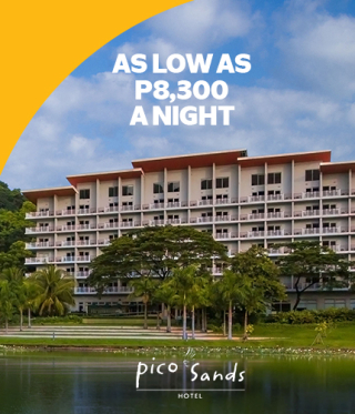 As Low As P8,300 a Night