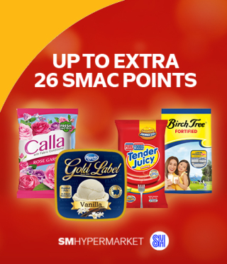 UP TO EXTRA 26 SMAC POINTS