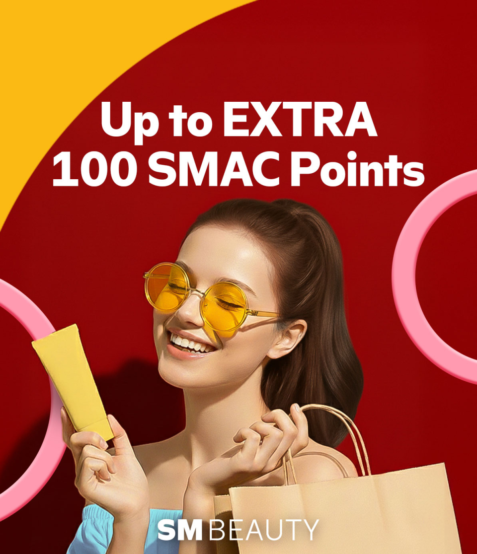 SMAC - SM Beauty UP TO EXTRA 100 SMAC POINTS at SM Beauty