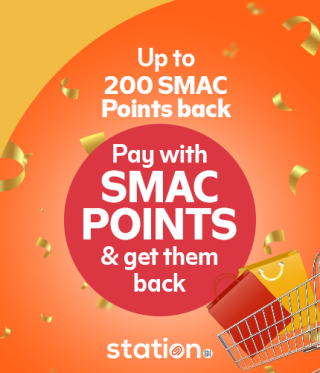 UP TO 200 SMAC POINTS BACK