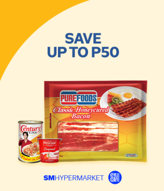 SAVE UP TO P50