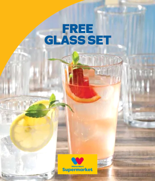 FREE GLASS SET
