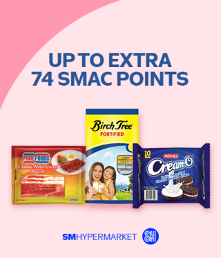 UP TO EXTRA 74 SMAC POINTS