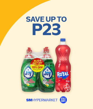 SAVE UP TO P23