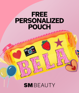 FREE PERSONALIZED POUCH​