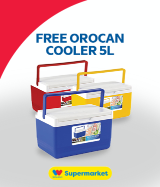 FREE OROCAN COOLER 5L ​