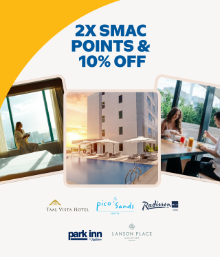 2X SMAC POINTS AND 10% OFF