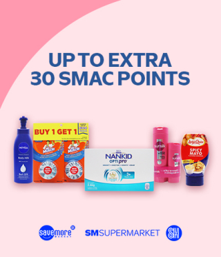 UP TO EXTRA 30 SMAC POINTS