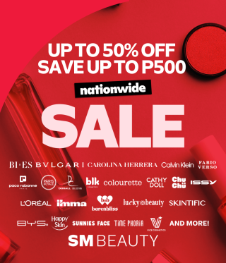 Get up to 50% OFF and Save up to P500