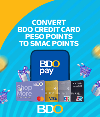 Convert BDO Credit Card Peso Points to SMAC Points