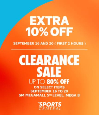 EXTRA 10% OFF