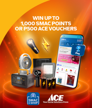 WIN SMAC POINTS OR ACE VOUCHERS