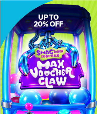 Win up to 20% OFF Vouchers or Hot Items